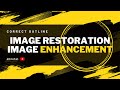 image restoration vs image enhancement | DIP بالعربي
