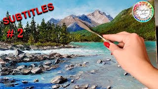 видео: Горы маслом. Ч2 Живопись мастихином. Тон в живописи. Mountains of oil. Painting with a palette knife картинка: Горы маслом. Ч2 Живопись мастихином. Тон в живописи. Mountains of oil. Painting with a palette knife