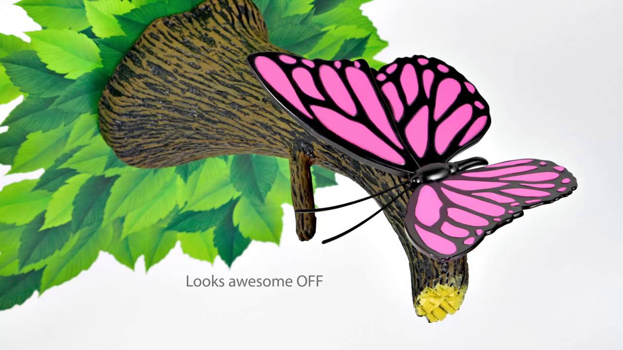 3D FX Deco Lights Nature Butterfly Pink Promotional Video