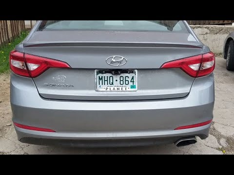 How to Install a Backup Camera on a 2017 Hyundai Sonata