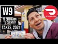 🚗DOORDASH W9 /😲CERRARON TU CUENTA POR QUE? / TAXES 2021💸💵