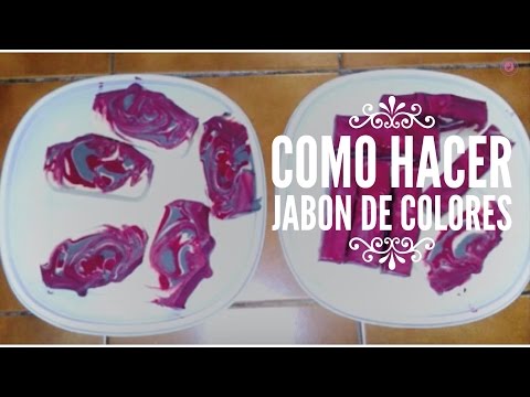 Video: Cómo Hacer Jabón De Colores
