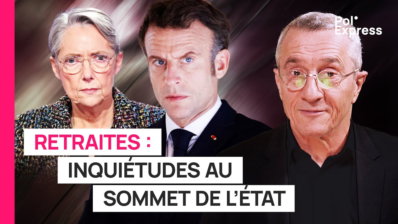⁣Retraites : inquiétudes au sommet de l'État