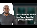 Divi Feature Update LIVE. Free World Class Layouts