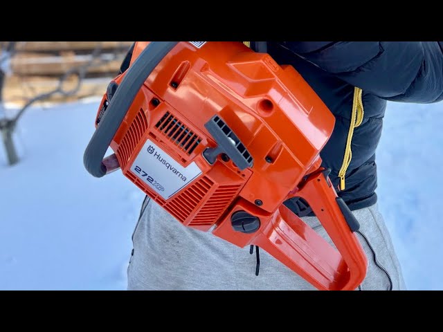 pino Husqvarna 272 XP chainsaw review and test - YouTube