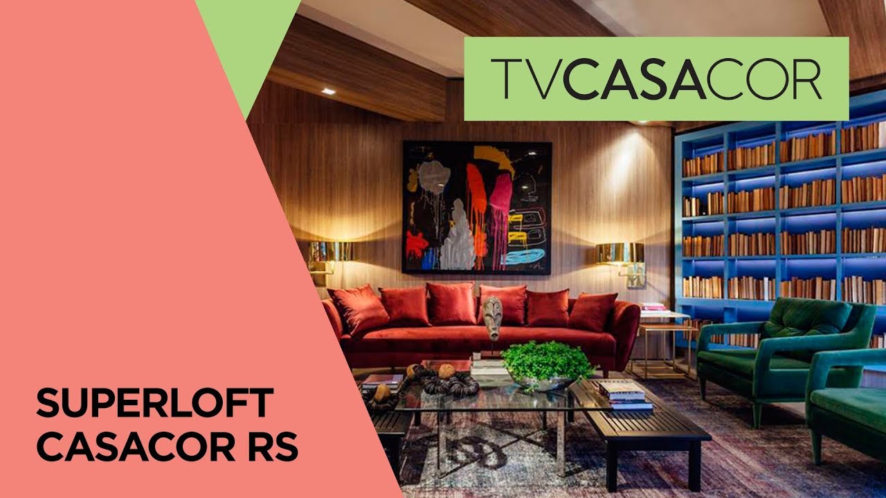 Loft com sala de jantar, área gourmet, closet e mesa de bilhar. Luiz Sentinger na CASACOR RS 2017 cozinhas pequenas e simples