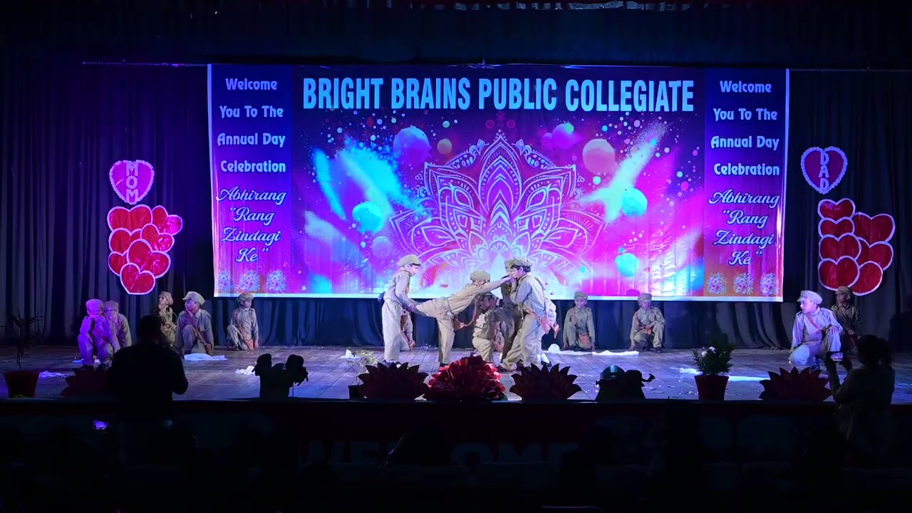 aila re aila dance Performance by class UKG, 1st & 2nd students