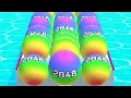 Ball running 2048 (1064m) in run cartoon video 3d //Zombo Gamer// Max All walkthrough level mgfi88