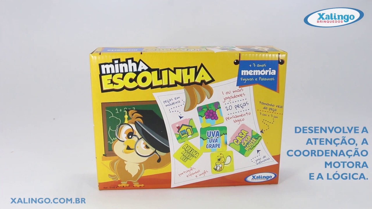 Jogo Da Memória Animais E Filhotes Minha Escolinha Xalingo