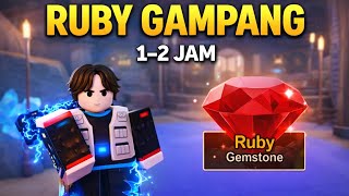 12 Jam Dapat Ruby Gemstone? Ini Caranya Fish It