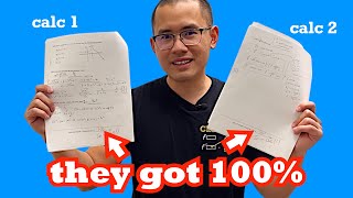 my calculus exam #1 (100% gets an InNOut gift card)