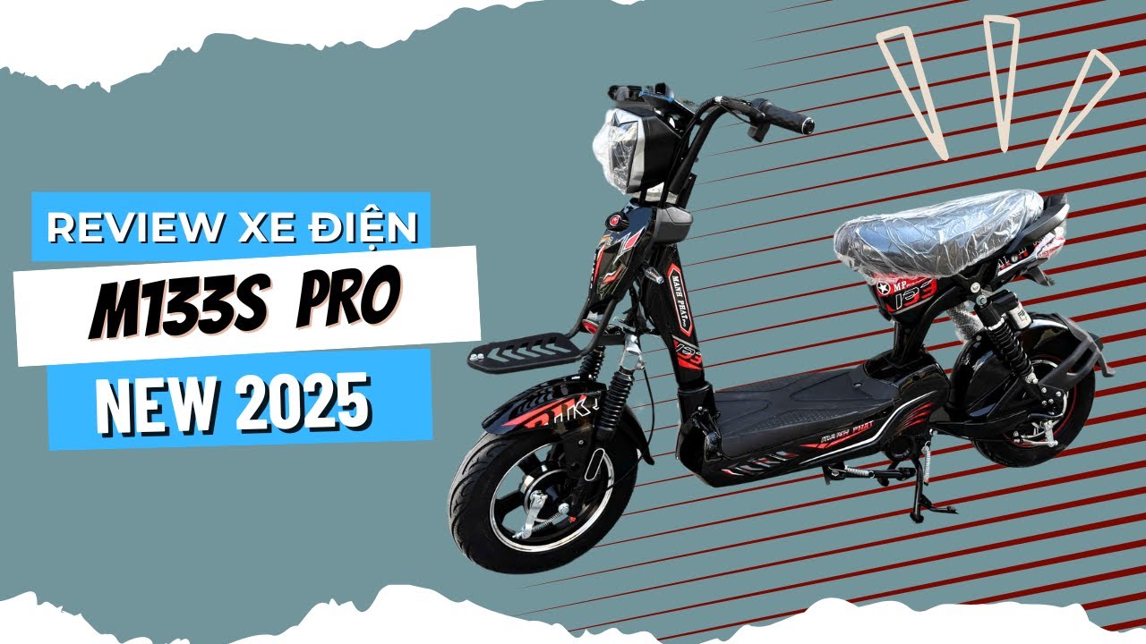 [ REVIEW ] XE ĐIỆN M133S PRO TEM MỚI NHẤT 2025 - BOM TẤN TRONG TẦM GIÁ ...