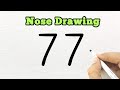 Easy Step-by-Step Nose Drawing for Beginners π