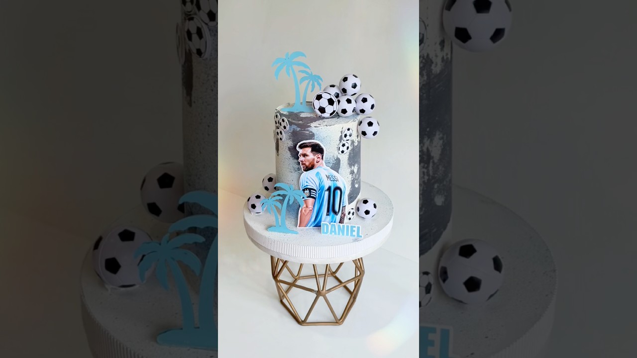 How I Designed Custom Soccer Cake Toppers ⚽