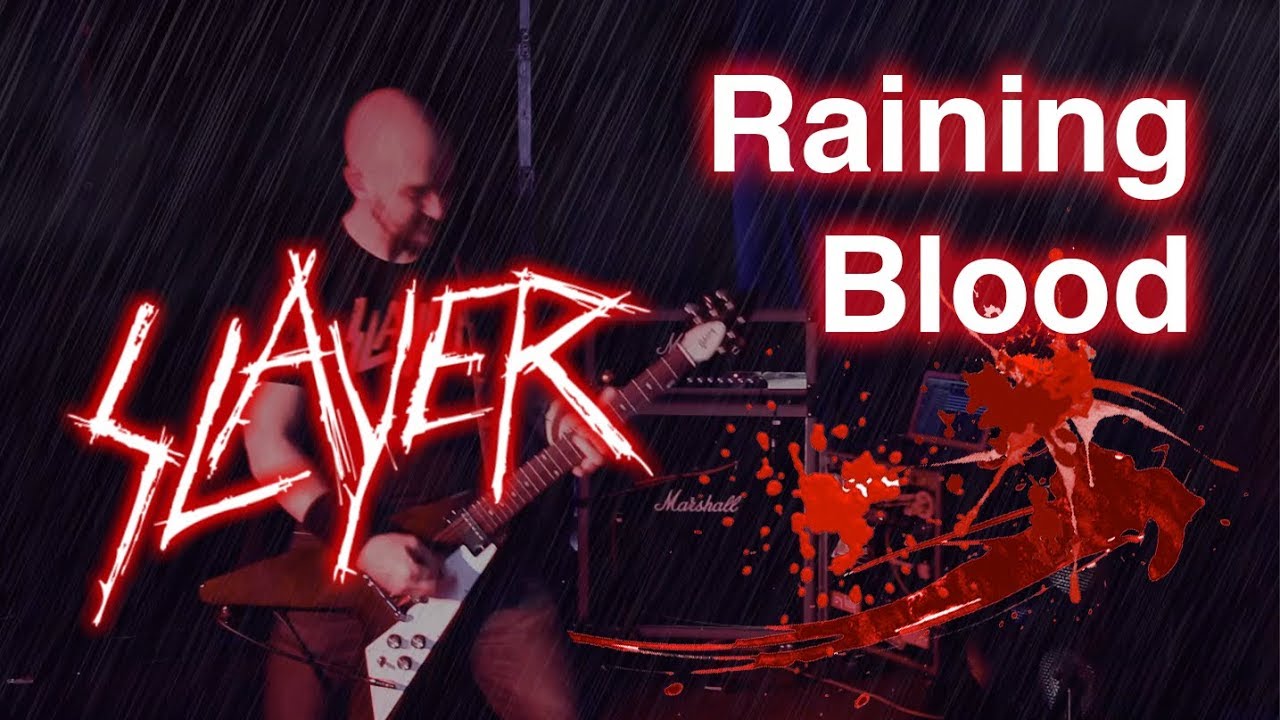 Slayer - Raining Blood (Guitar Cover) - Franz Lüdicke - YouTube