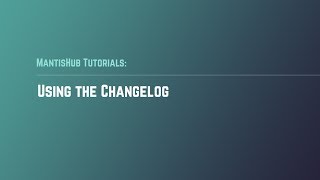 MantisHub Changelog
