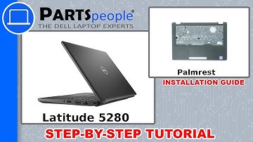 Dell Latitude 5280 (P27S001) Palmrest Touchpad Assembly How-To Video Tutorial