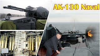 RUSSIAN AK 130 NAVAL GUN IN ACTION (LIVE)