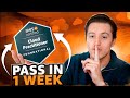 How I Passed the AWS Cloud Practitioner Exam in 7 Days