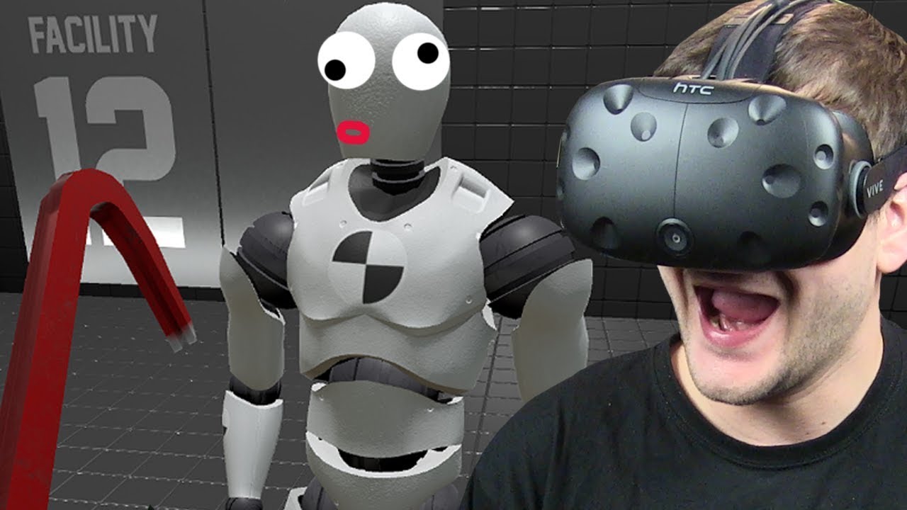 TEST WYTRZYMAŁOŚCI MANEKINÓW - Rage Room (HTC VIVE VR) - YouTube
