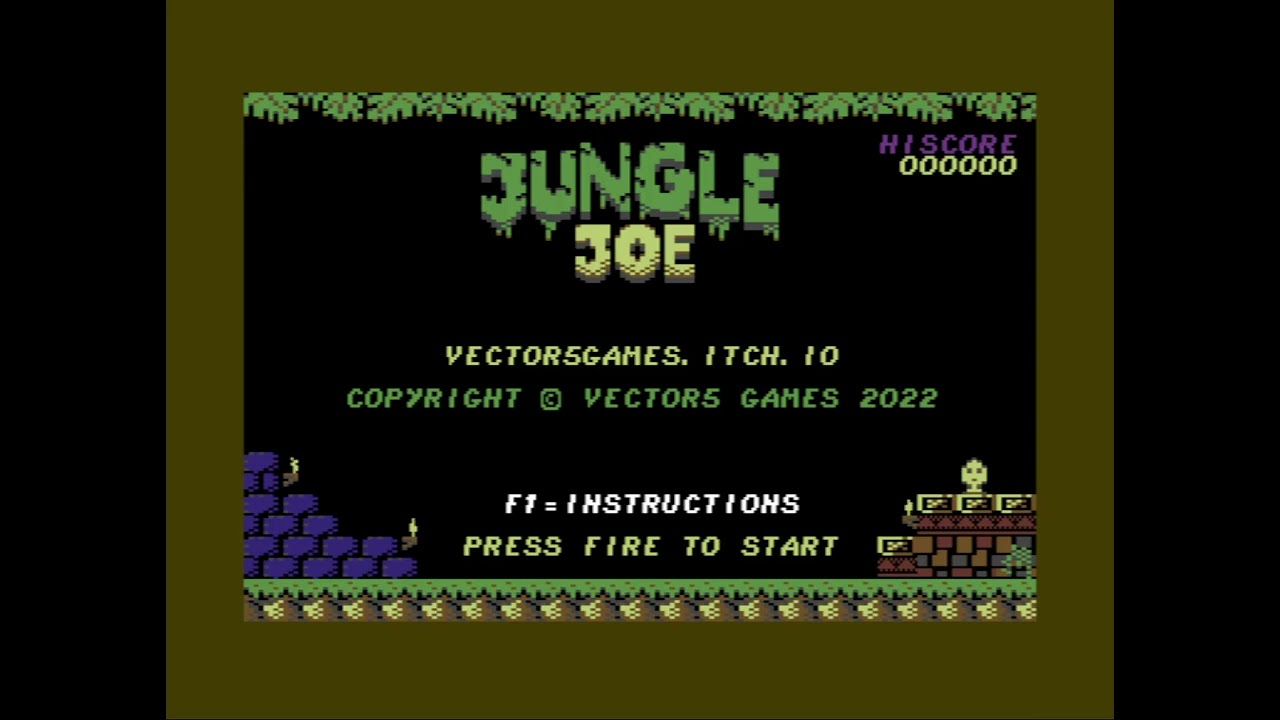 C64 Crack: Jungle Joe +1D by Excess! 1 August 2022!