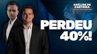 Você aguenta perder 40% do seu dinheiro?
