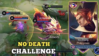 AGGRESSIVE YU ZHONG NO DEATH CHALLENGE IS IMPOSSIBLE!? LET ME SHOW YOU HOW ITS DONE!