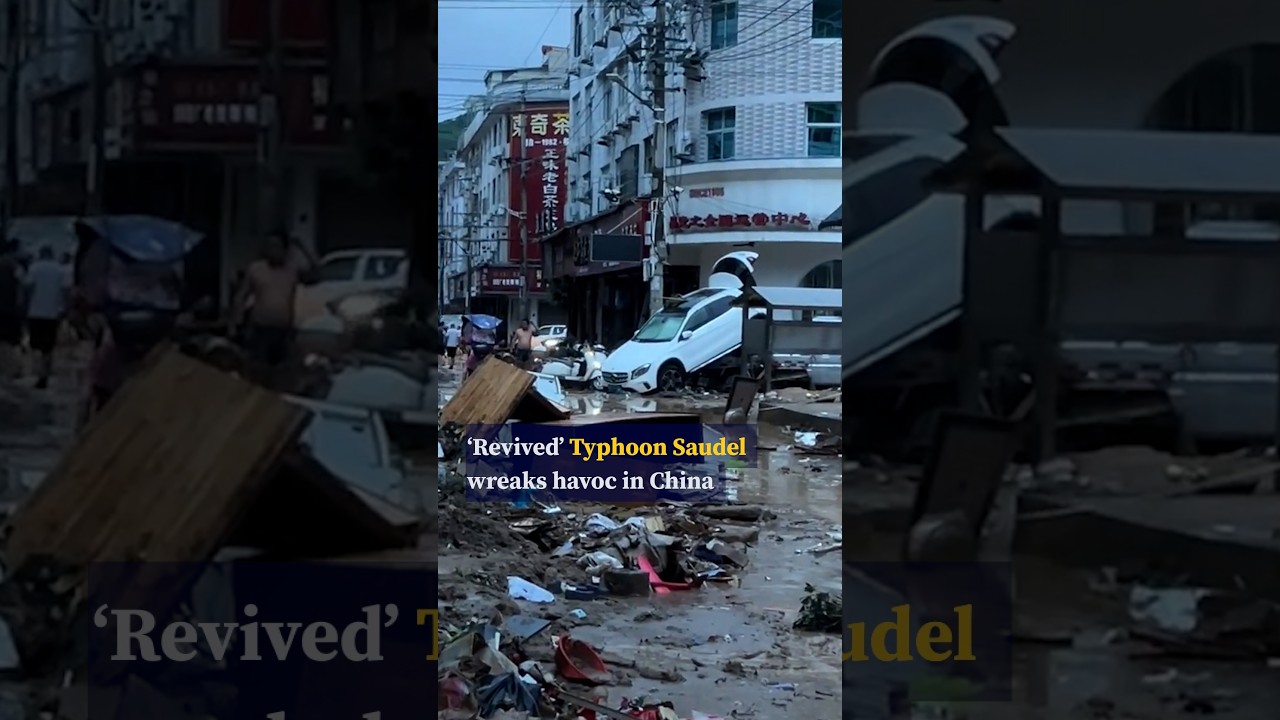 ‘Revived’ Typhoon Saudel wreaks havoc in China’s Fujian and Zhejiang provinces