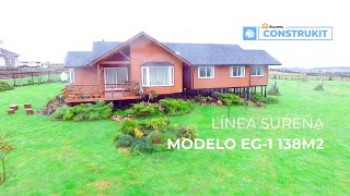 CONSTRUKIT - Línea Sureña Modelo EG-1 138m2