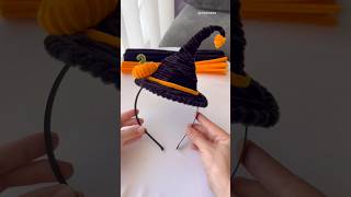 DIY Cute Halloween Headband Using Pipe Cleaners #diy #craft #easydiy #pipecleaners #handmade