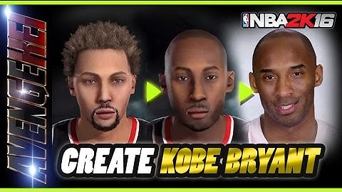 NBA 2K16 - How to create Kobe Bryant for MyPlayer