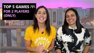 Best Board Games for 2 Players (Only) | ThinkerThemer Top 5