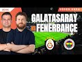 Galatasaray 0 1 Fenerbahçe Devre Arası