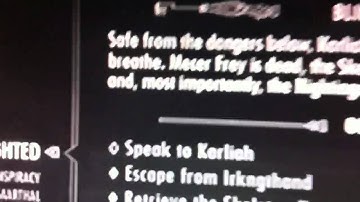Skyrim quest breaking bug