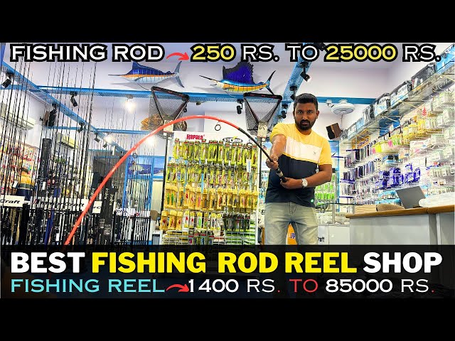 Best Fishing Tackle MALL in India, Fishing Rod Market