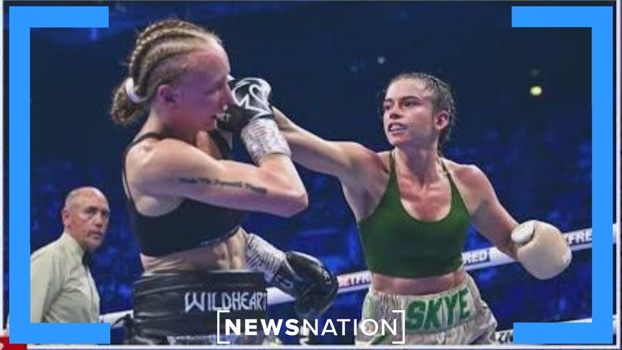 Trans Female Boxer Should trans women boxers fight biological women? | Dan Abrams Live ...