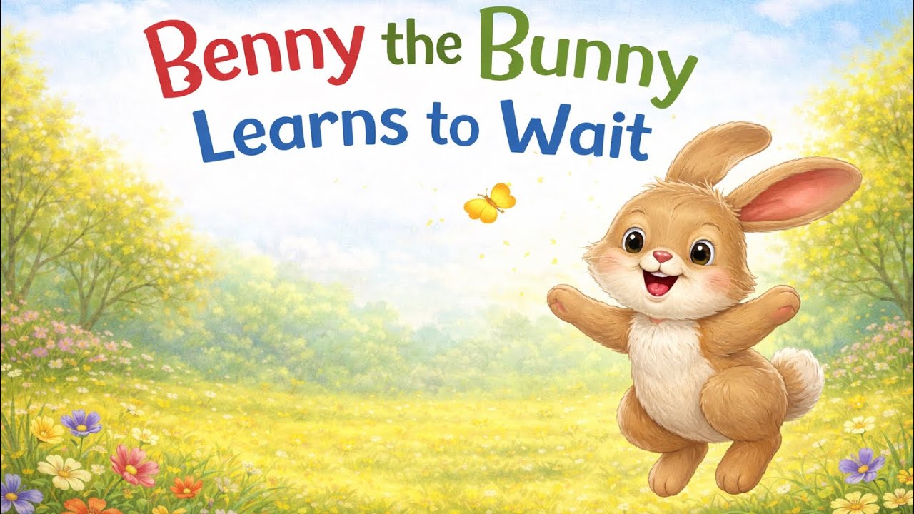 Benny the Bunny Learns to Wait 🐇 | Short Read Aloud Story by Little Ears Library