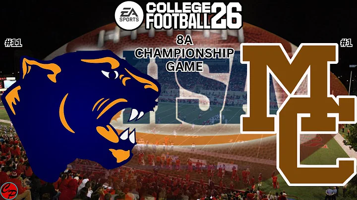 #11 Oswego vs #1 Mt Carmel IHSA 8A HS Playoffs Championship  College Football 26 (SIM)