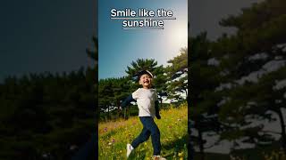We smile under the sun/햇살 아래 웃는 우리#아이의춤 #햇살영상 #TinyGigglesSky #SunshineDance #cutekids