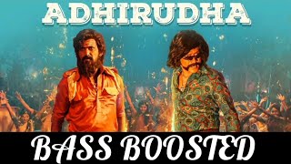 Adhirudha BASS BOOSTED | Mark Antony | Vishal, GV Prakash Kumar