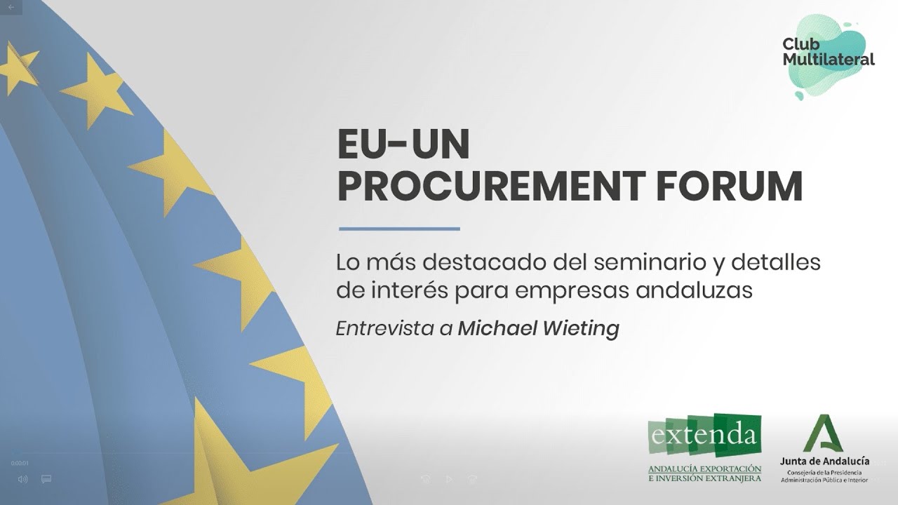 Resumen Seminario "EU Procurement Forum" YouTube