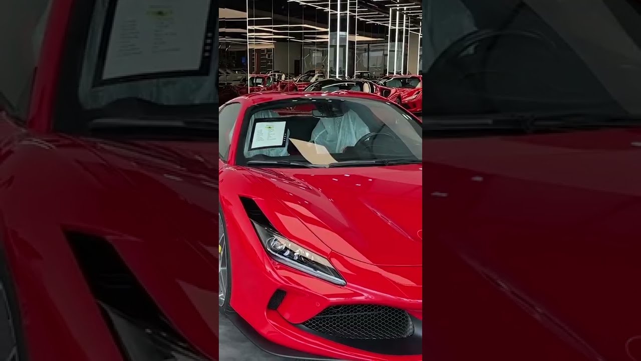 ⁣Сколько стоит Феррари в Дубае? Ferrari Price Dubai #shorts
