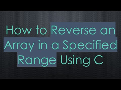 How to Reverse