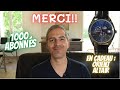 1000 abonnés (ou presque) : MERCI! | En cadeau : Orient Tristar Altaïr