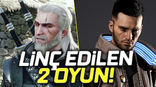 FARKLI NEDENLERLE LİNÇ EDİLEN 2 OYUN: WITCHER 3 ve CYBERPUNK 2077