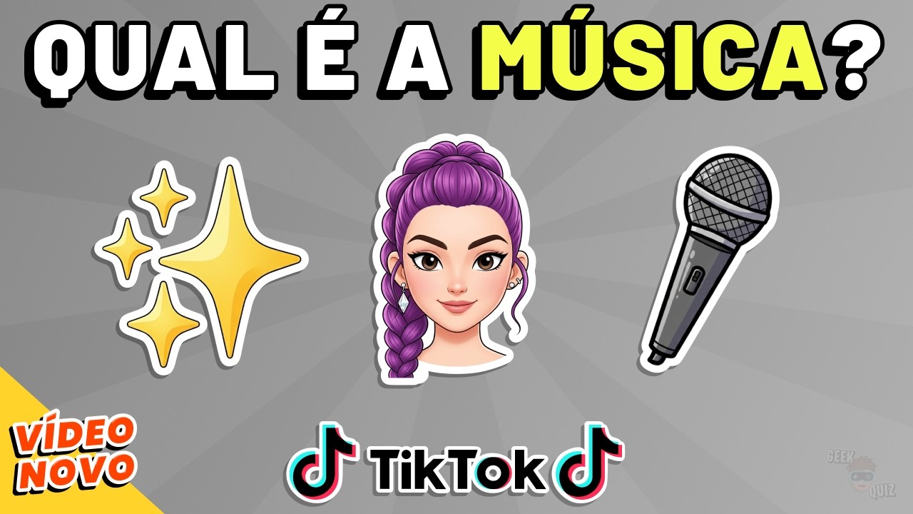 🎵 ADIVINHE A MÚSICA DO TIKTOK COM EMOJIS ✨ | As Melhores Músicas de 2025! 🔥