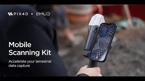 Pix4D + Emlid Scanning Kit