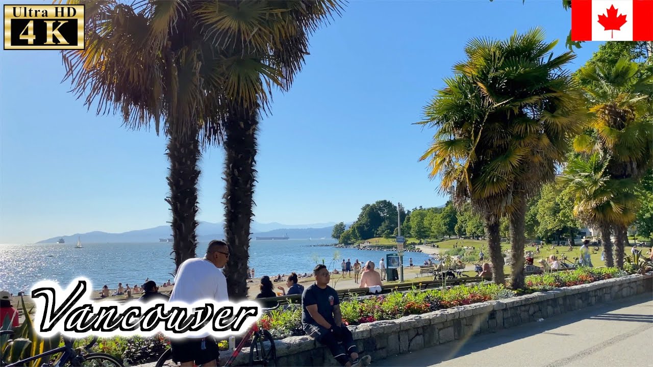 🇨🇦【4K】Vancouver Summer Walk -  West End (June, 2021)