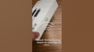 Microsoft  Wireless Display Adapter. No more HDMI cables .#Microsoft #game #wireless #fypシ #pc