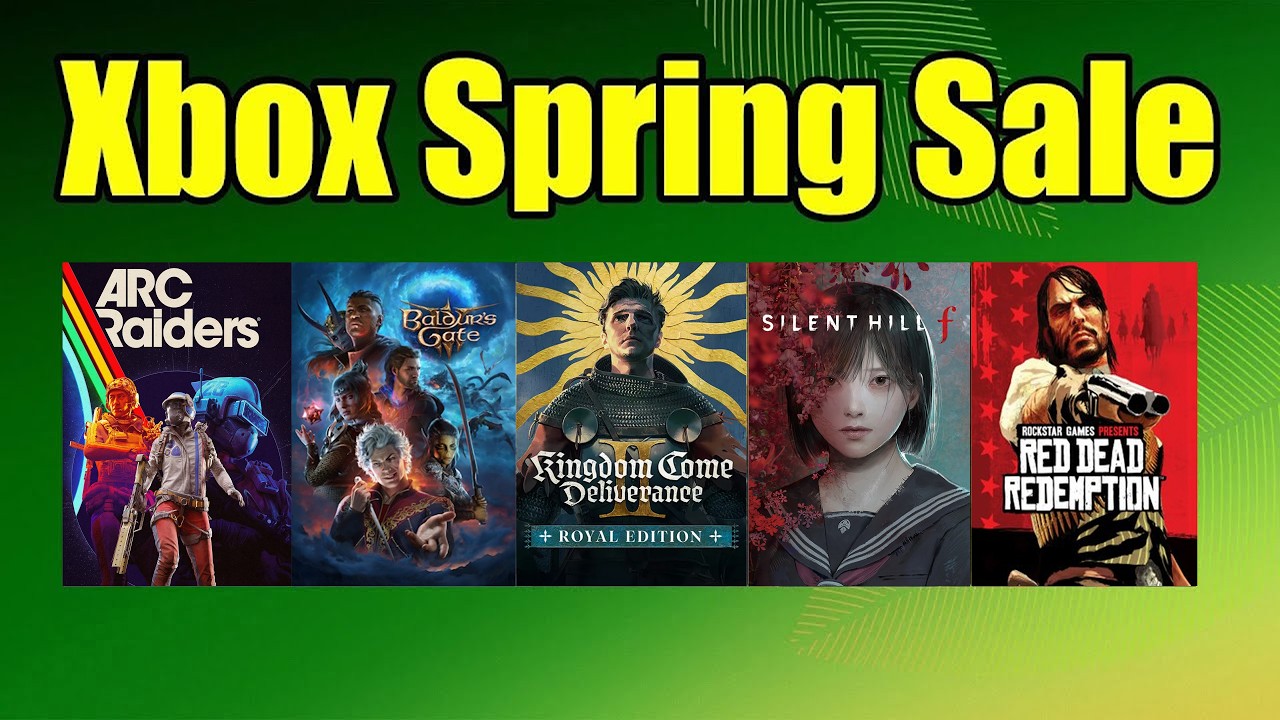 Xbox Spring Sale 2026 Xbox April Sale Easter Game Sale YouTube 